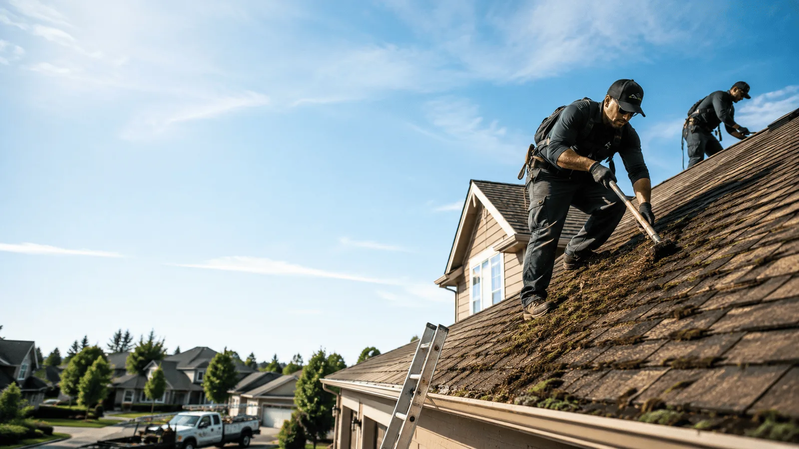 Roof Moss Removal in Oak Ridge, TN near me